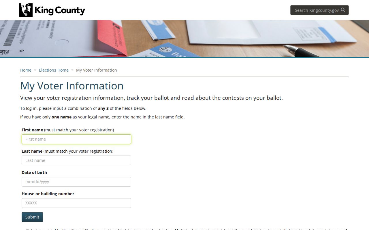 Seattle residents directory voter self lookup